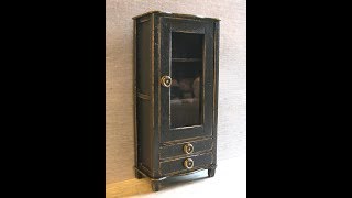 112th Scale Display Cabinet Tutorial [upl. by Iorgo]