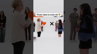 Tinder in real life LOOK AT THE END 😱🤣 tinder tiktokviral funny humor drole [upl. by Yahsram]