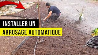 Comment Installer un Système dArrosage Goutte à Goutte [upl. by Ecyaj661]