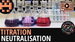 SäureBaseTitration Neutralisationstitration │Chemie Lernvideo Learning Level Up [upl. by Aynotan826]