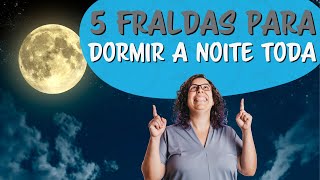 🌙 Fraldas reutilizáveis que funcionam de noite [upl. by Sivek808]