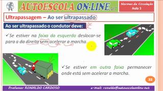 20 NORMAS DE CIRCULAÇÃO  Mudança de Direção Ultrapassagem Prioridade [upl. by Liatnahs405]