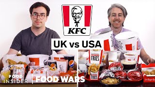 US vs UK KFC  Food Wars [upl. by Ainaj27]