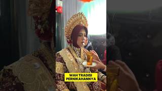 tradisi pernikahan unik pengantin wanita menggigit kunci saat akad nikah ‼️‼️ tradisi unik nikah [upl. by Eltsyek]