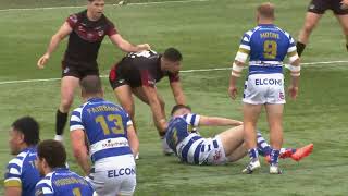 1895 Cup Semi Final 2023 London Broncos v Halifax Panthers Match Highlights [upl. by Baillie]