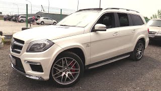 ТОПОВЫЙ MercedesBenz GL 63 AMG Обзор интерьер экстерьер двигатель [upl. by Pavyer996]