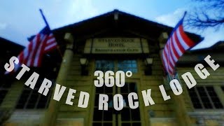 360° Virtual Reality VR Tour of Starved Rock Lodge 4K [upl. by Alurta]