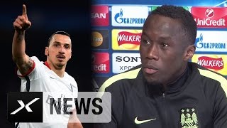 Bacary Sagna quot Zlatan Ibrahimovic überall einer der Bestenquot  Premier League [upl. by Petie]