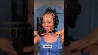 How to Style your Koroba braids [upl. by Alegre]