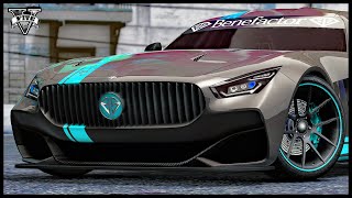 GTA V  Benefactor Schlagen GT Customization amp Test Drive [upl. by Nwahsal]