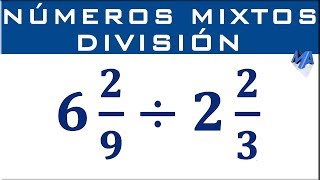 División de números mixtos [upl. by Whorton]