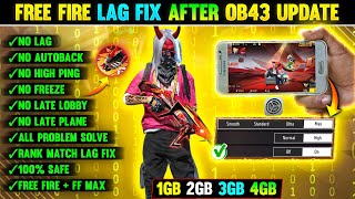 FREE FIRE LAG FIX 1GB 2GB RAM  FREE FIRE LAG PROBLEM SOLVED  HOW TO FIX LAG 2GB 3GB 4GB MOBILE 📲 [upl. by Dez]