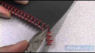 How To Properly Crimp Coil Bound Books [upl. by Robaina]