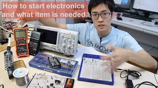 【For Beginner】How to start electronics and what item is needed [upl. by Orabelle]