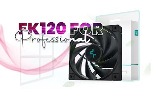 DeepCool FK120 HighPerformance case cpucooler and radiator fan for professional [upl. by Sou]