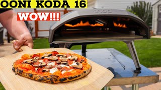 Ooni Koda 16 Demonstration  Making Pizza at Home with Ooni Koda 16 [upl. by Wier]