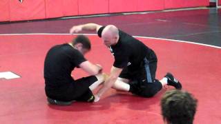 WRESTLING TECHNIQUES  NEUTRAL  Bubba Jenkins Roll Through Cradle [upl. by Palua]