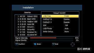 DVBS2 1080P HD Digital Satellite TV BOX Receiver Operating Instructions [upl. by Willem]