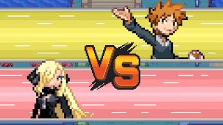 Pokemon Radical Red 41 Hardcore  vs Rival Blue 2nd Battle [upl. by Llertnauq170]