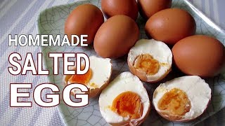 How to make Homemade Itlog Na Maalat I How to make Salted Eggs [upl. by Ul]