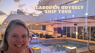 Seabourn Odyssey Cruise Ship Tour  Barbados Embarkation [upl. by Harret819]