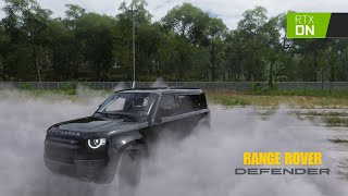 RANGE ROVER DEFENDER  OFFROAD  FORZA HORIZON 5 GAMEPLAY  RTX ON [upl. by Jaan672]