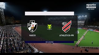 VASCO X ATHLETICOPR  TRANSMISSÃO AO VIVO  DIRETO DE SÃO JANUÁRIO  BRASILEIRÃO 2023 [upl. by Sindee]