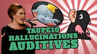 TOP 10 des HALLUCINATIONS AUDITIVES [upl. by Ayotnahs]