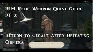 FFXIV ARR BLM Relic Weapon Quest Guide Part 2 [upl. by Maible]