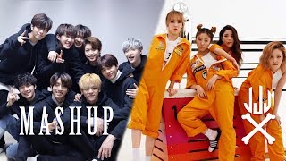 STRAY KIDS x MAMAMOO  GLOW  1CM TALLER THAN YOU MASHUP [upl. by Kilk436]