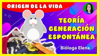 Teoría generación espontánea [upl. by Riorsson]