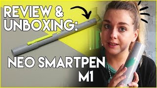 REVIEW amp UNBOXING of the Neo Smartpen M1  Is it an art tool [upl. by Nevlin]