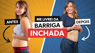 O que eu fiz para ACABAR com a BARRIGA INCHADA [upl. by Tessler]