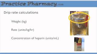 Heparin dosing explained [upl. by Traver]