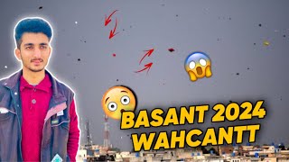 Wahcantt basant 2024 🥵❤️  Unexpected kites 🪁  Shahzaib vlogs [upl. by Hanikas598]