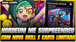 CHEGOU O NOVO EVILSWARM OPHION E UMA SKILL SAFADINHA  YUGiOh Duel Links [upl. by Kennith303]