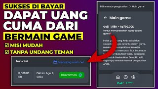 Dapat Bayaran🤑 Cuma Dari Bermain game  Cara mendapatkan uang dari internet [upl. by Survance]