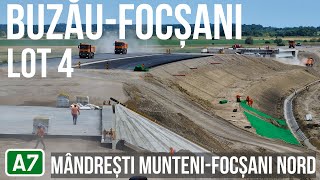 AUTOSTRADA A7 BuzauFocsani lot 4  Mandresti MunteniFocsani Nord  24072024  Raducu P Drum [upl. by Clovah]