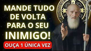 Oração a SÃO BENTO para AFASTAR os INIMIGOS da sua VIDA de uma vez por todas Não Falha [upl. by Alcott]