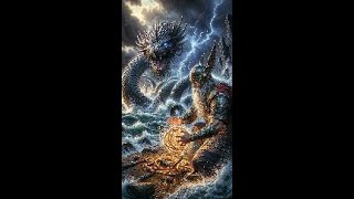 How Odin and Thor Saved the World from Jörmungandr thor odin Jörmungandr [upl. by Adebayo]