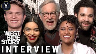 West Side Story Interviews With Steven Spielberg Rachel Zegler amp More [upl. by September714]