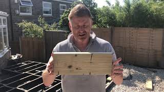 How To Build A Sub Frame For A Decking Project Including Tips [upl. by Nelac540]