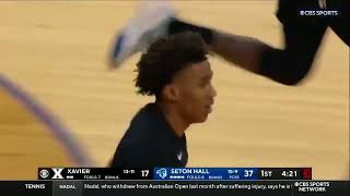 HIGHLIGHTS  Mens Basketball at Seton Hall [upl. by Barayon]