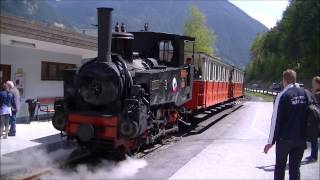 Achenseebahn ferrovia cremagliera a vapore Jenbach  Achen Austria [upl. by Ulah]