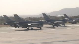 F16 Fighters Interupt Our Flight [upl. by Inotna]