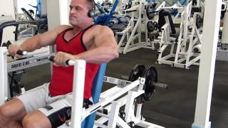 CHEST TRAINING 0126 FLEX LEVERAGE CHEST PRESS WITH BANDS [upl. by Eilssel]