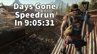 Days Gone Any Speedrun in 90531 [upl. by Taite]