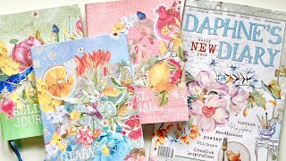 Daphne’s Diary flip through Number 1 2024 amp journals [upl. by Leafar]