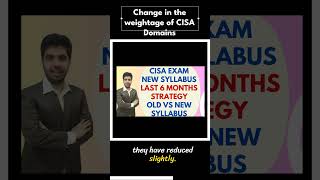 quotNew CISA Exam Syllabus Weightage Shift in Domain Focusquot cisa cisa2024 isaca cisatraining [upl. by Petey715]