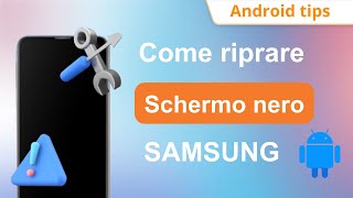 5 modi Riparare lo schermo nero Samsung  ✅Galaxy S22S21S9S8S7S6S5 [upl. by Dviad158]